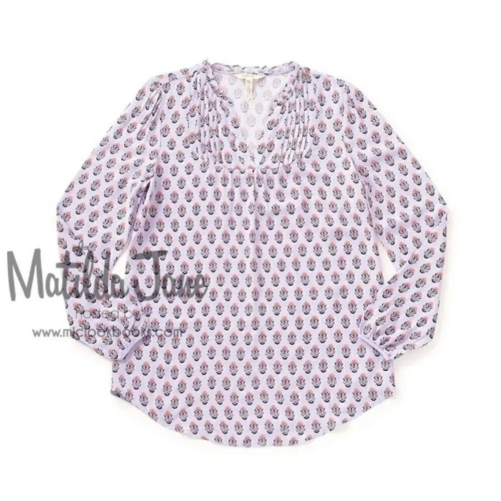 $69 Matilda Jane Women’s Large Purple Delicate Top
